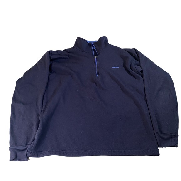 Vintage Patagonia Capilene Fleece Sweater Jacket Women's Large 1/4 Zip - Picture 1 of 8